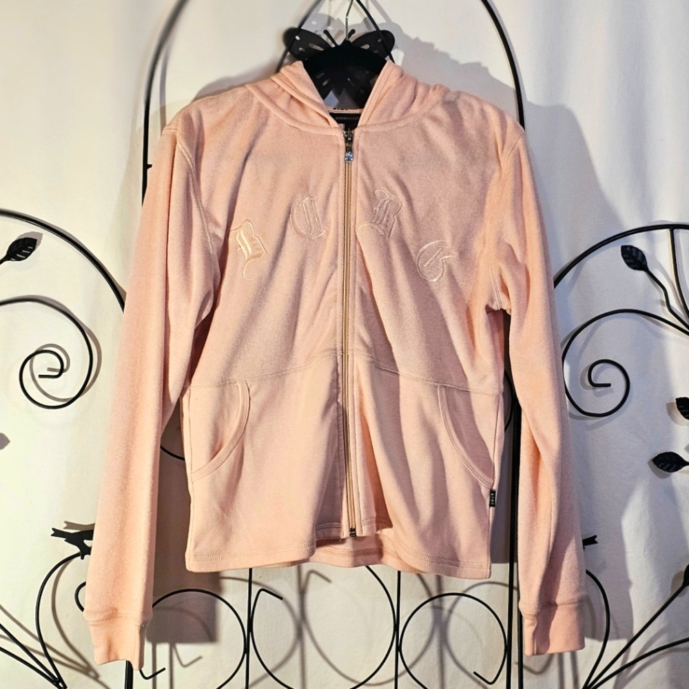 BCBGMaxAzria Pastel Pink Hoodie
